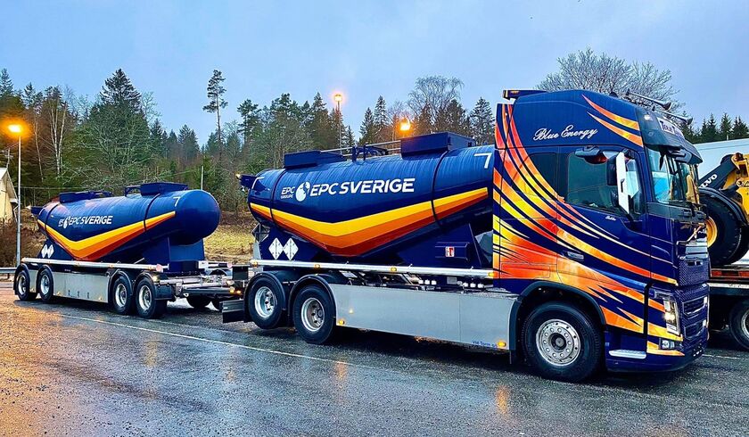 Terje Tandberg Transport – 15 000 liters kemtankspåbyggnad och 26 000 liters kemtankssläpvagn
