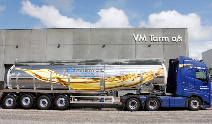 Avista Oil Danmark – 45 000 liters kemtanksemitrailer