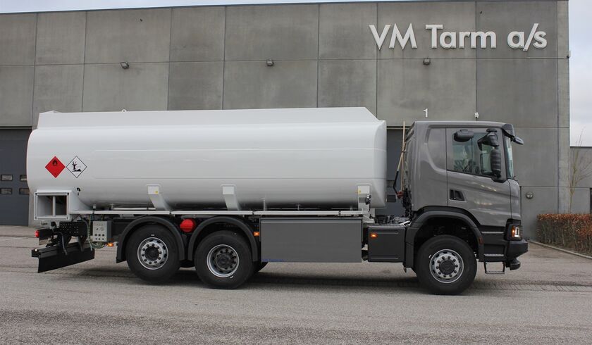 IM Stiholt – 18 000 liters olje-/bränsletankspåbyggnad