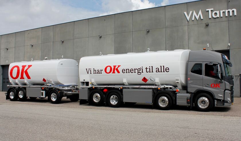 OK a.m.b.a. – 26 000 liters olje-/bränsletankspåbyggnad och 26 000 liters olje-/bränsletankssläpvagn