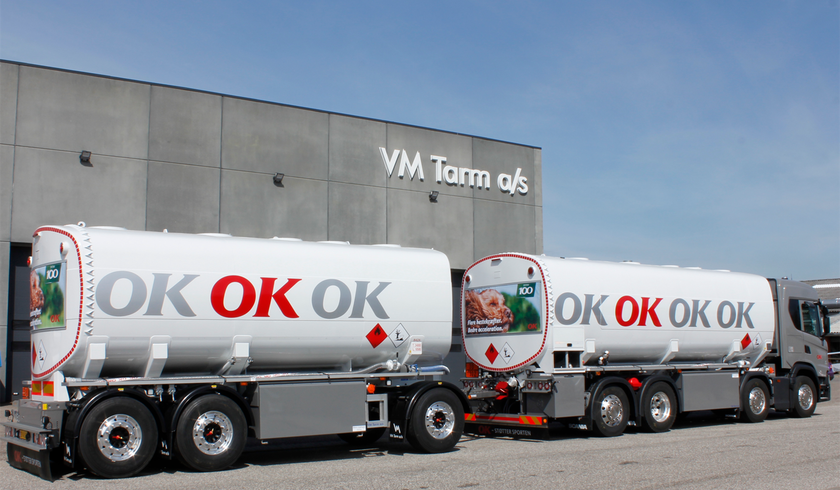 OK a.m.b.a. – 6 × 26 000 liters olje-/bränsletankspåbyggnader och 26 000 liters olje-/bränsletankssläpvagn