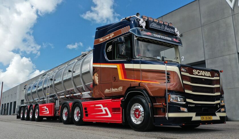 Vognmandsfirmaet Allan & Jesper – 39 000 liters gödseltanksemitrailer