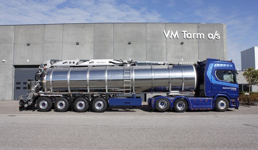 Vognmand Andreas R. Søborg – 39 000 liters gödseltanksemitrailer