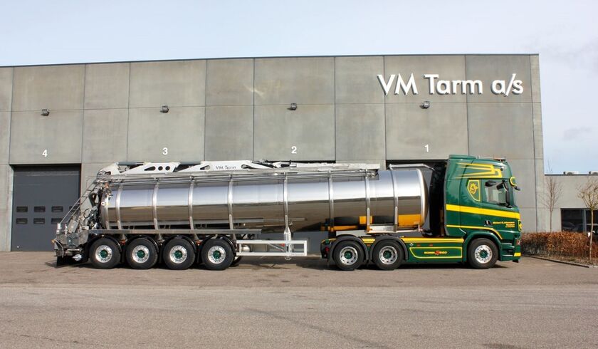 Vognmand Michael Døhr Johansson – 39 000 liters gödseltanksemitrailer